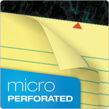 TOPS™ Docket Ruled Perforated Pads, Narrow Rule, 50 Canary-yellow 5 X 8 Sheets, 12-pack freeshipping - TVN Wholesale